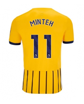 Brighton Yankuba Minteh #11 Maglia Gara Terza Repliche 2025-26 Maniche Corte